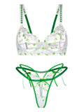 Lovely Daisy  Lace Lingerie Set-5