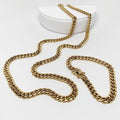 10mm Cuban Chain Set - Box Lock | Gold Nation-0