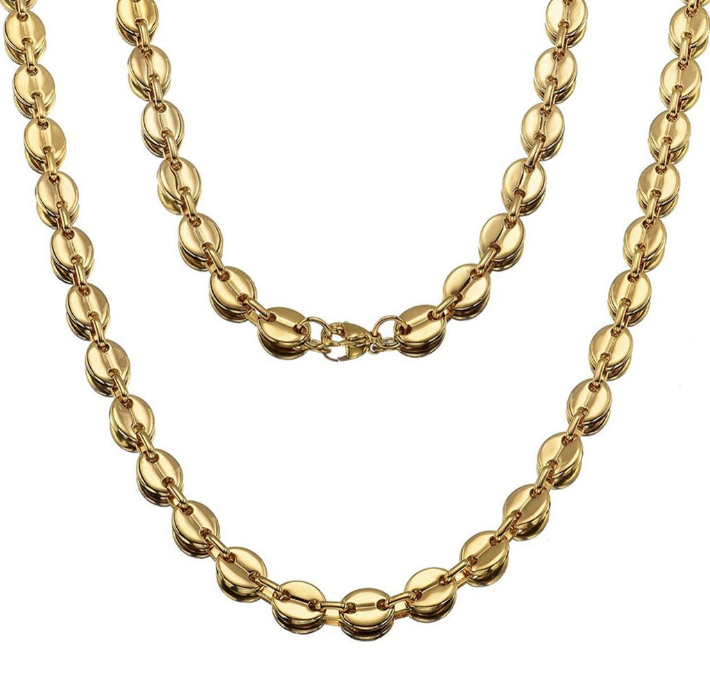 11mm Gucci Chain 18k Necklaces-1