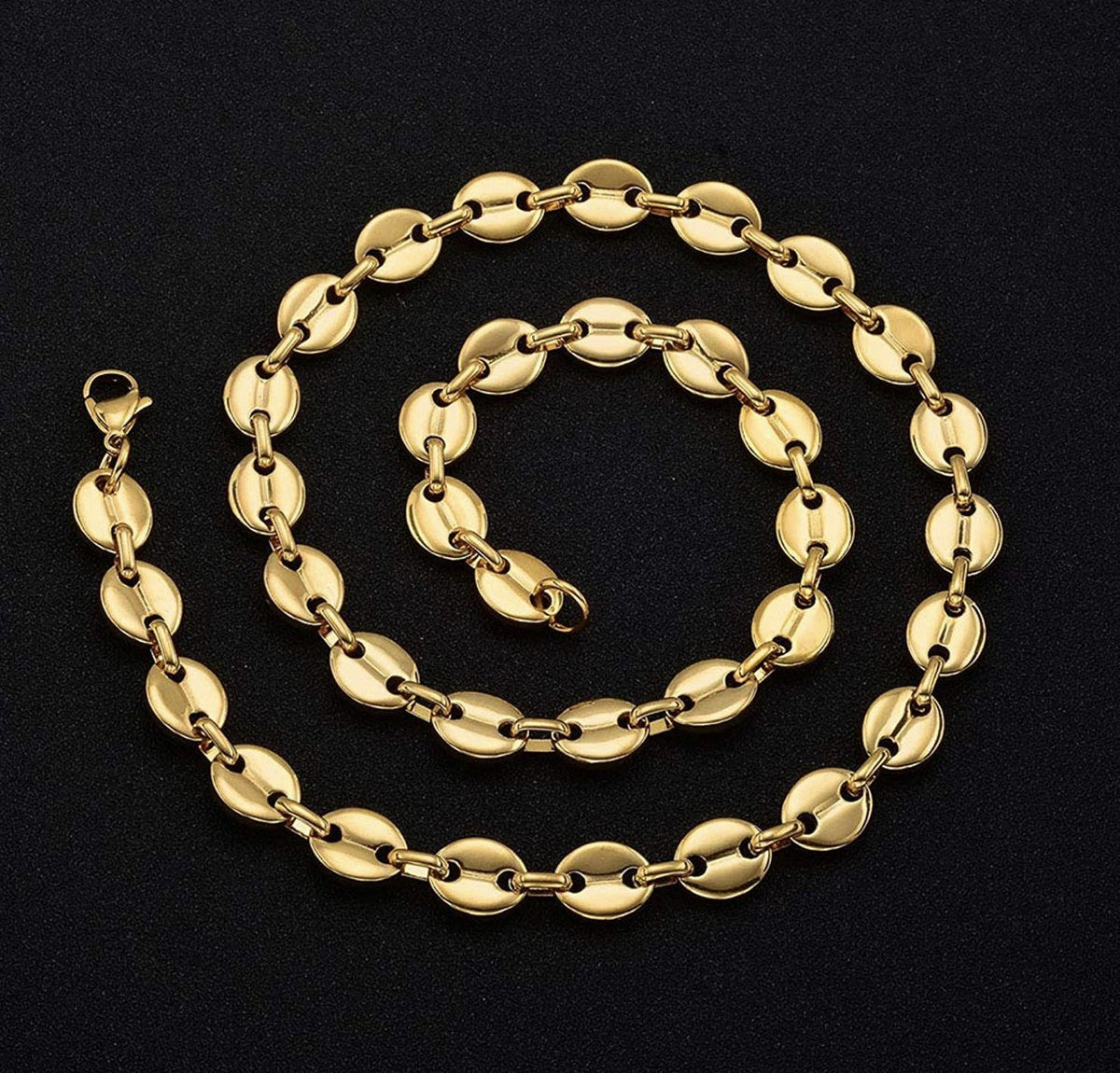 11mm Gucci Chain 18k Necklaces-0