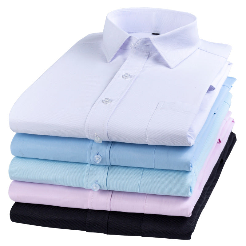 Men's Striped Business Casual Shirt