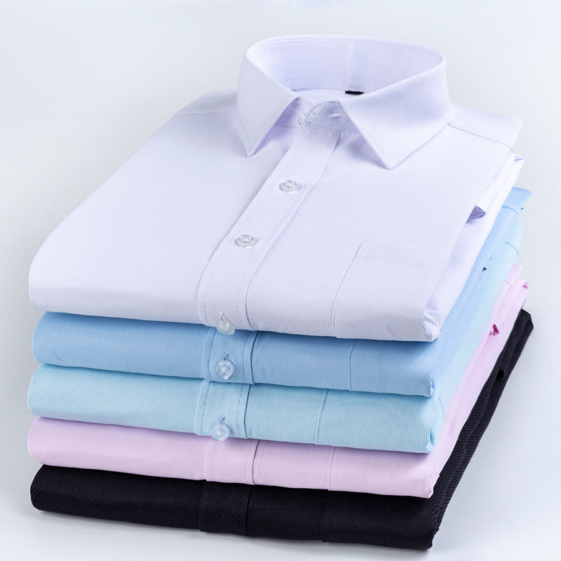 Men's Striped Business Casual Shirt