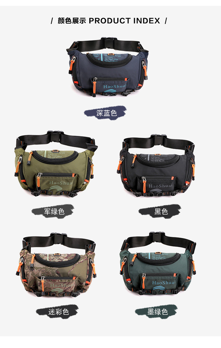 Men's Waterproof Multifunctional Chest Bag