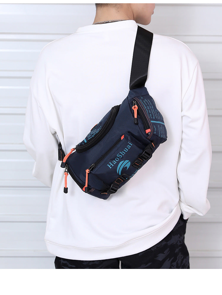 Men's Waterproof Multifunctional Chest Bag