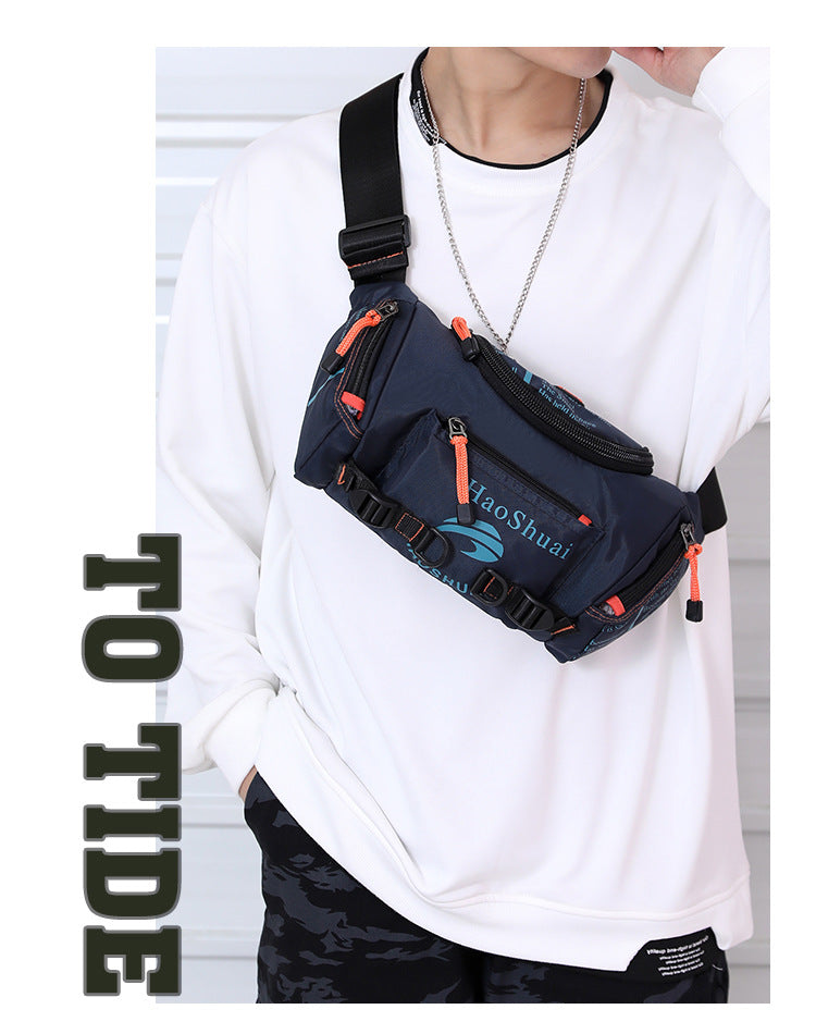 Men's Waterproof Multifunctional Chest Bag