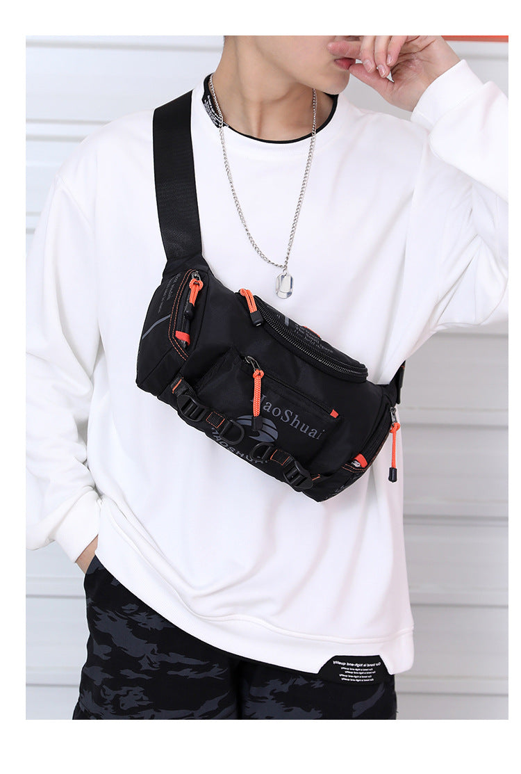 Men's Waterproof Multifunctional Chest Bag