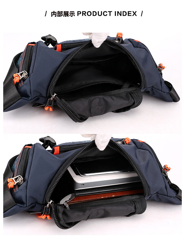 Men's Waterproof Multifunctional Chest Bag