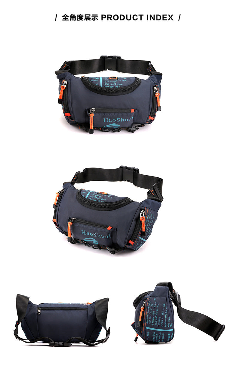 Men's Waterproof Multifunctional Chest Bag