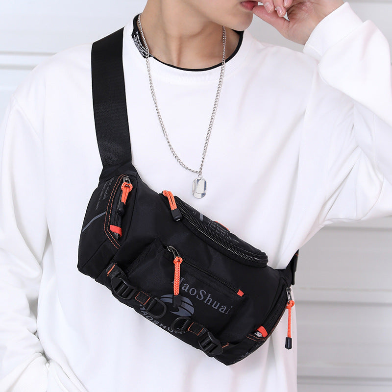 Men's Waterproof Multifunctional Chest Bag