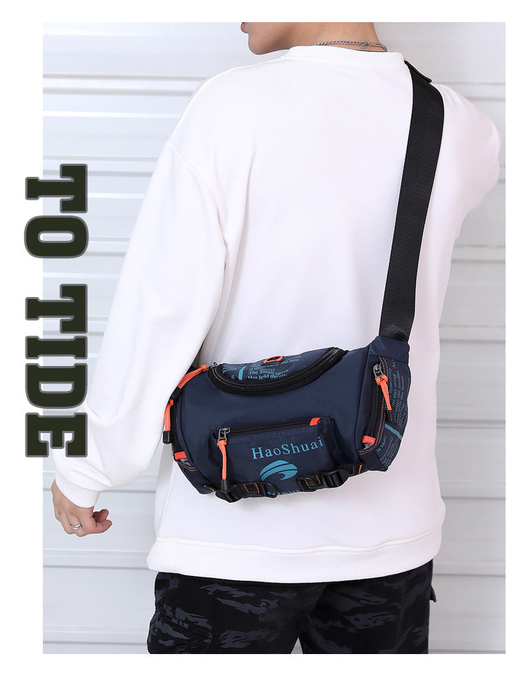 Men's Waterproof Multifunctional Chest Bag
