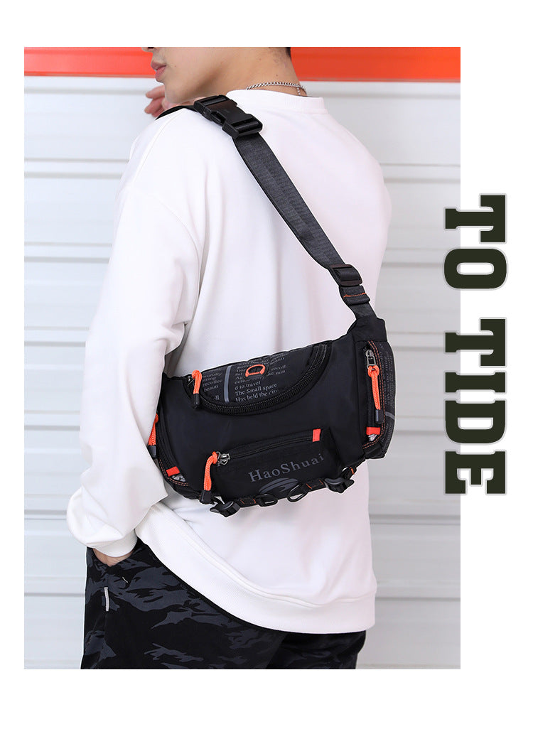 Men's Waterproof Multifunctional Chest Bag