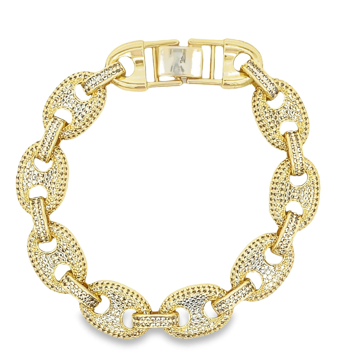 CZ Gucci Link Chain Bracelet (I328)