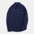Men's Brushed Pure Cotton Long-Sleeve Shirt