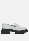 Amabel Chunky Lug Sole Loafers-5