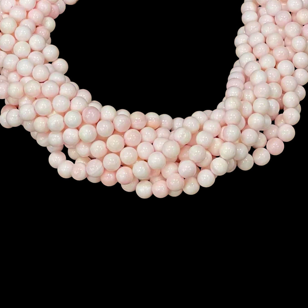 Queen Conch Shell A Grade Round 8mm-2