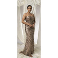 Women's Backless Sequin Mermaid Evening Gown