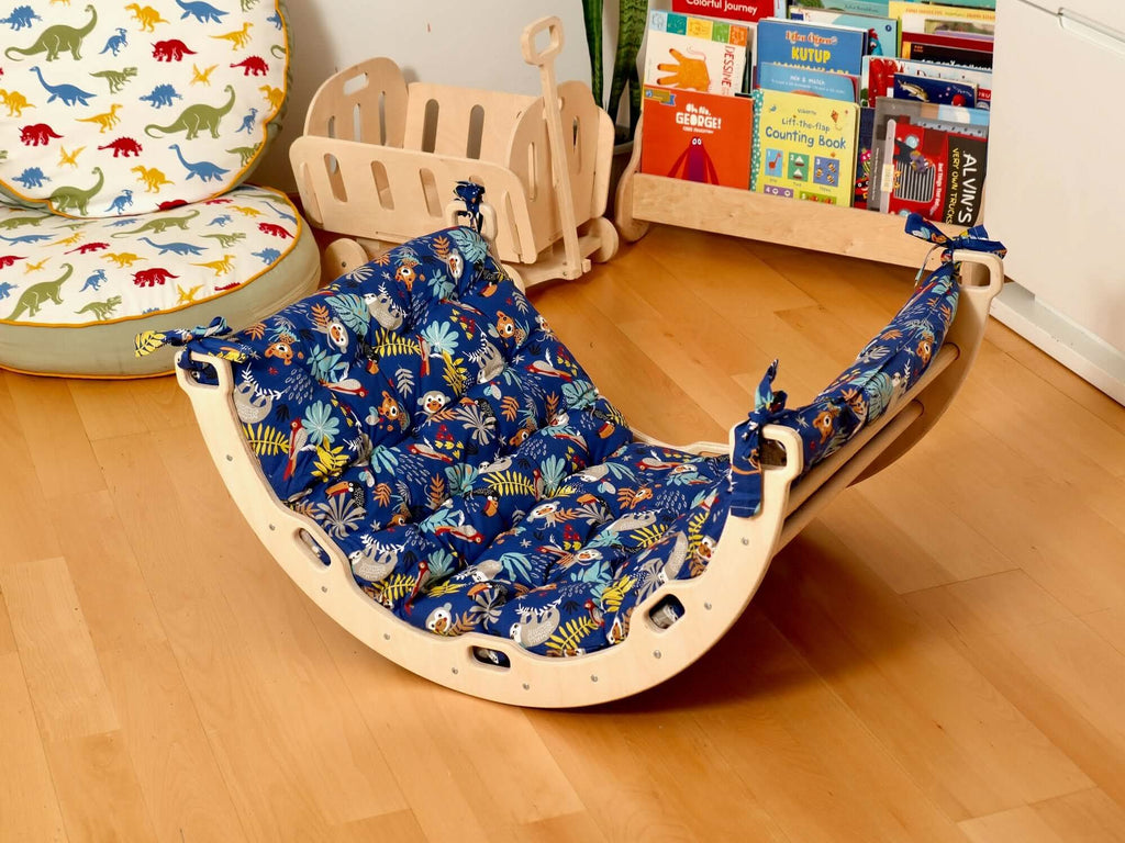 Climbing Arch/Rocker with Pillow & Ramp / Medium Size-2