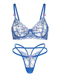 Nautical Nights Blossom Lingerie Set-3