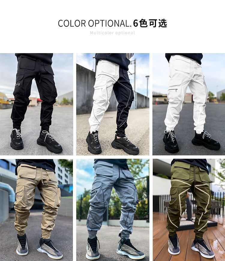 Men's Multi-Pocket Cargo Work Pants