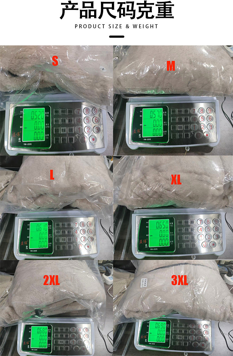 2025 Cross-Border Jacket Men's Autumn and Winter Double-Sided Velvet Warm Jacket Amazon Loose Hooded Casual Jacket