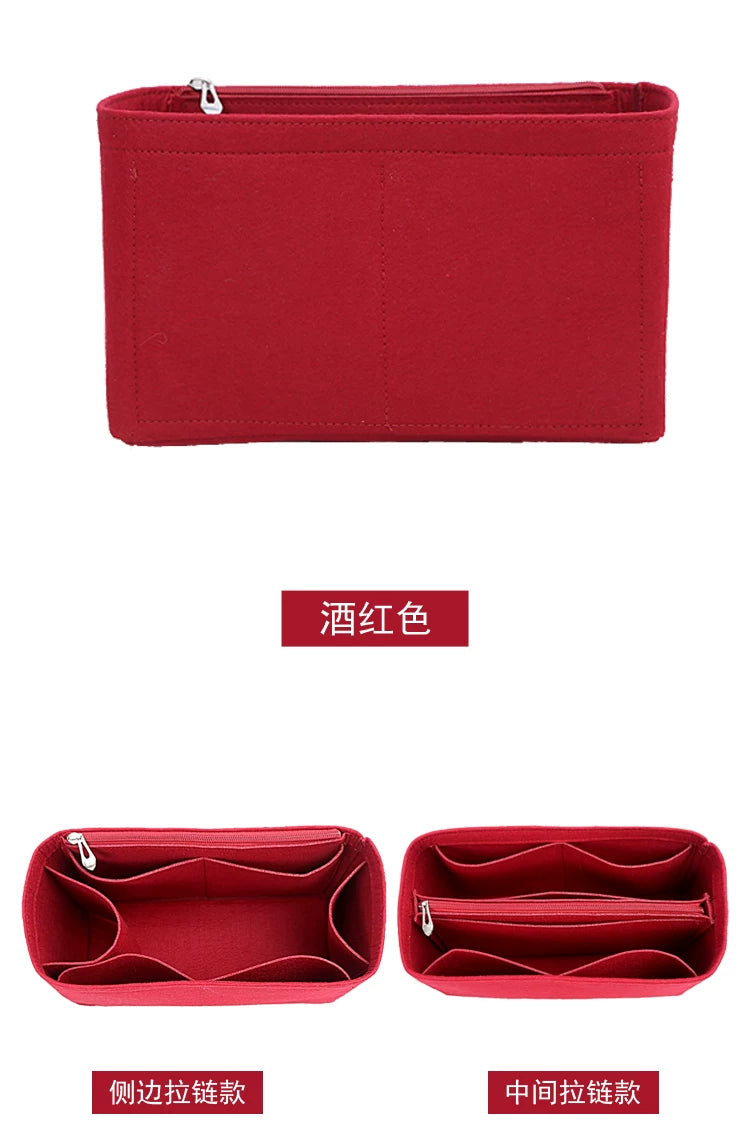 Handbag organizer insert medium handbag organizer