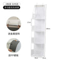 Wall-Mounted Storage Hanging Bag Behind the Door, Multi-Layered Dormitory Storage, Multifunctional Clothing and Toy Plastic Bag Storage Bag