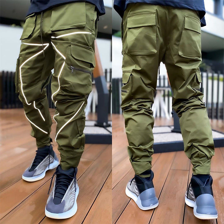 Men's Multi-Pocket Cargo Work Pants