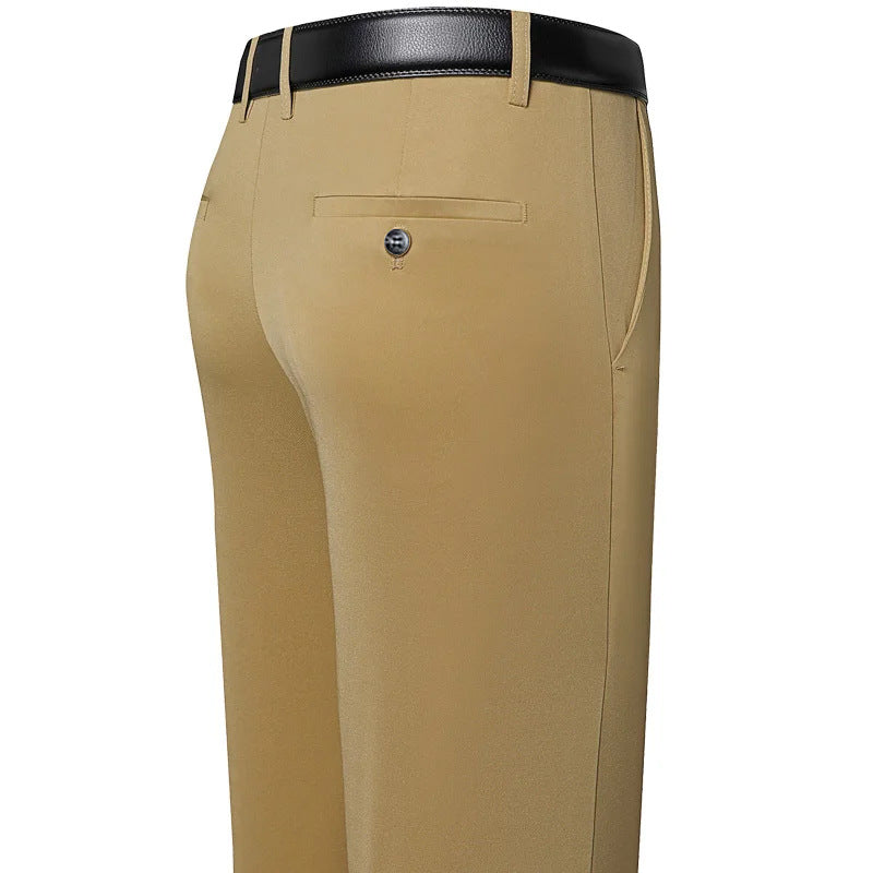 Men's casual trousers business casual pants