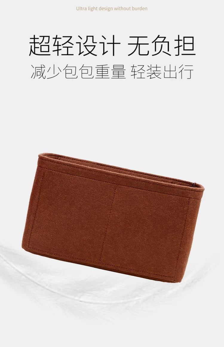 Handbag organizer insert everyday handbag accessory
