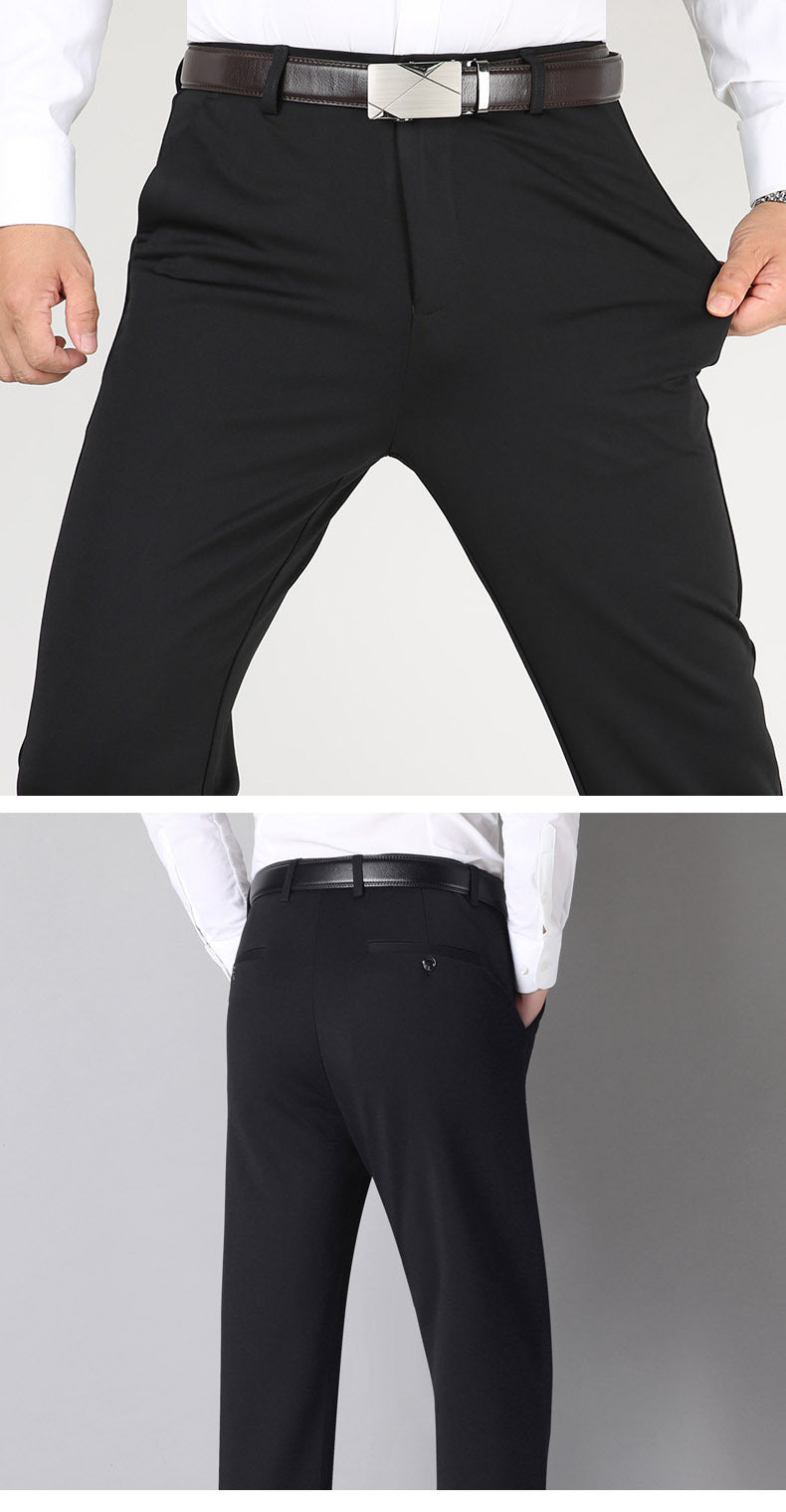 Men's casual trousers business casual pants