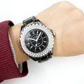 Promotion Item Fashion Women Rhinestone Quartz Wrist Watch Black Dial Nice Gift Ship With Tracking Number Wholesale Price