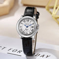 Brand Women round Rome Dial Quartz Watches Fashion Ladies Leather Strap Wristwatch Love Gift Clock Dropshipping reloj mujer