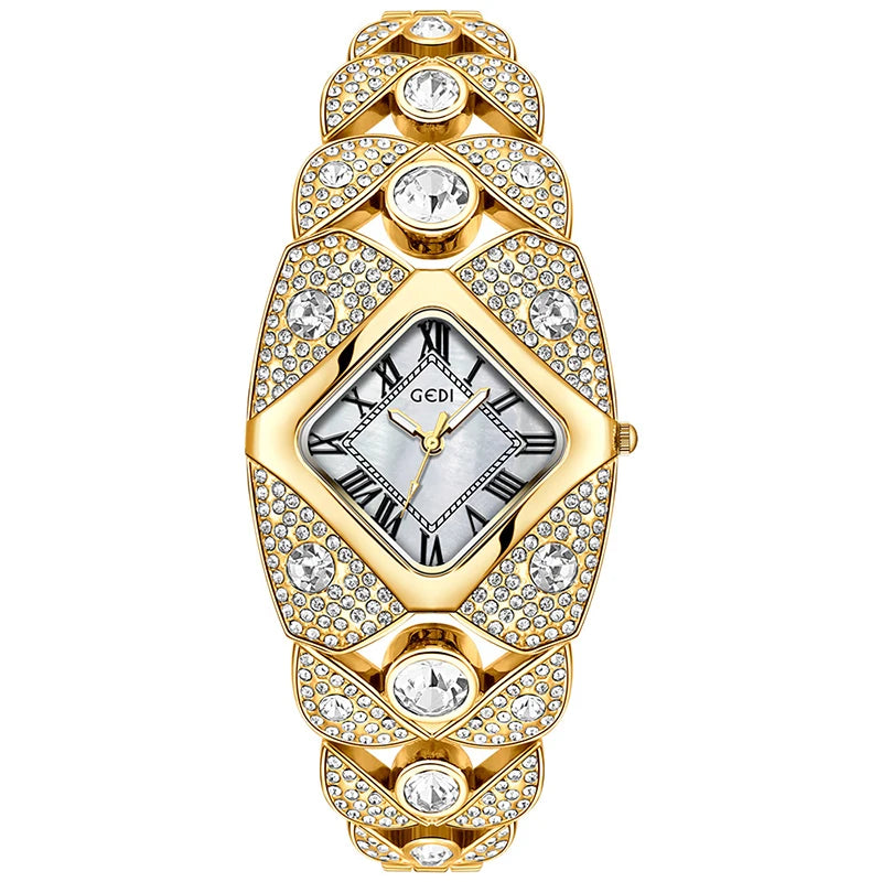 Elegant Rhinestone Ladies Bracelet Watch