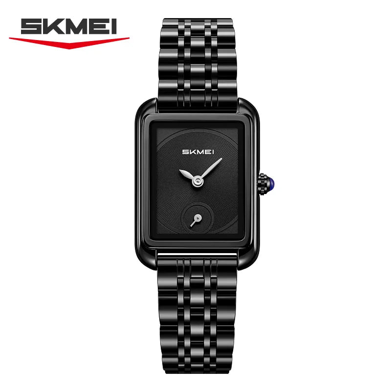 SKMEI 2670 Simple Fashion Elegant Rectangle Women Watches Analog Quartz Wristwatches Reloj Mujer Girls Clock Gift（Without Box）