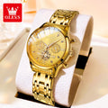 OLEVS 2897 Watches for Women Original Ladies Watch Waterproof Chronograph Sports Business Elegant Women's Quartz Wristwatches