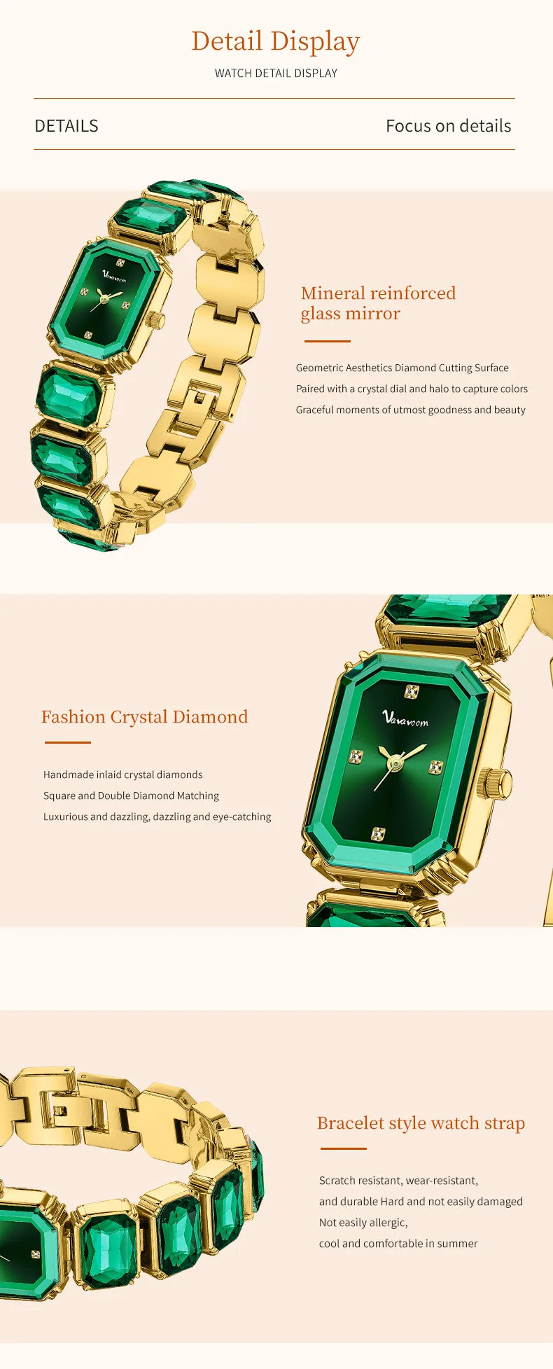 Luxury Watches for Women Bracelet Elegant Diamond Watch Waterproof Ladies Quartz Wristwatches Female Clock Gift Relogio Feminino