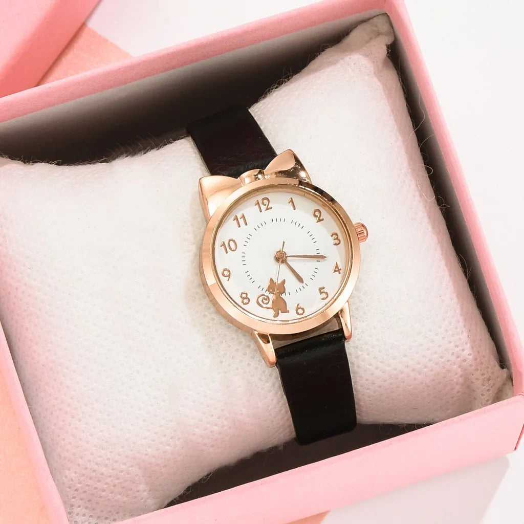 Women Bracelet Set Quartz Watches For Women Rose Gold Magnetic Watch Ladies Pink Dial Wrist Watch Clock Female Relogio Feminino