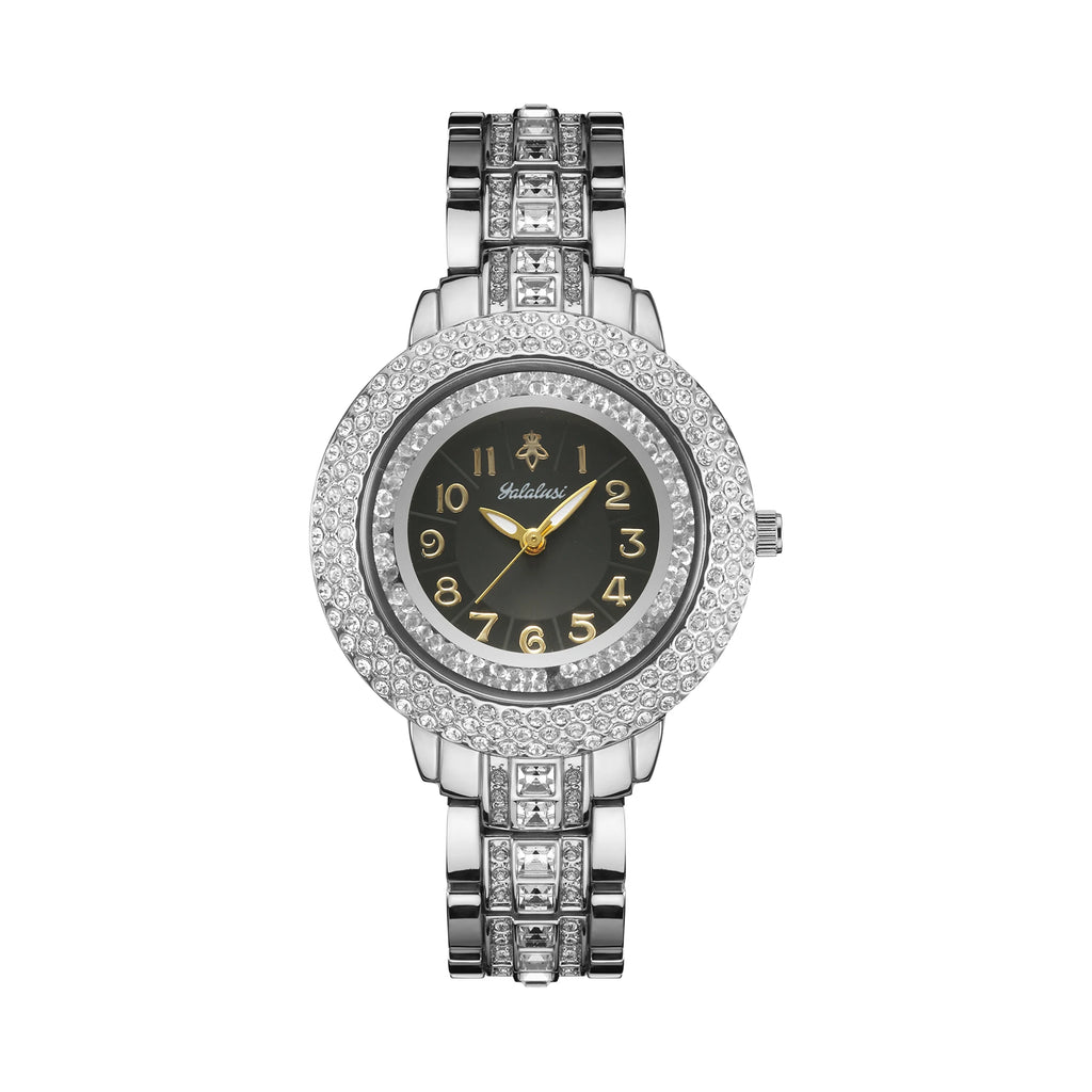 Luxury Rhinestone Bracelet Quartz Watch