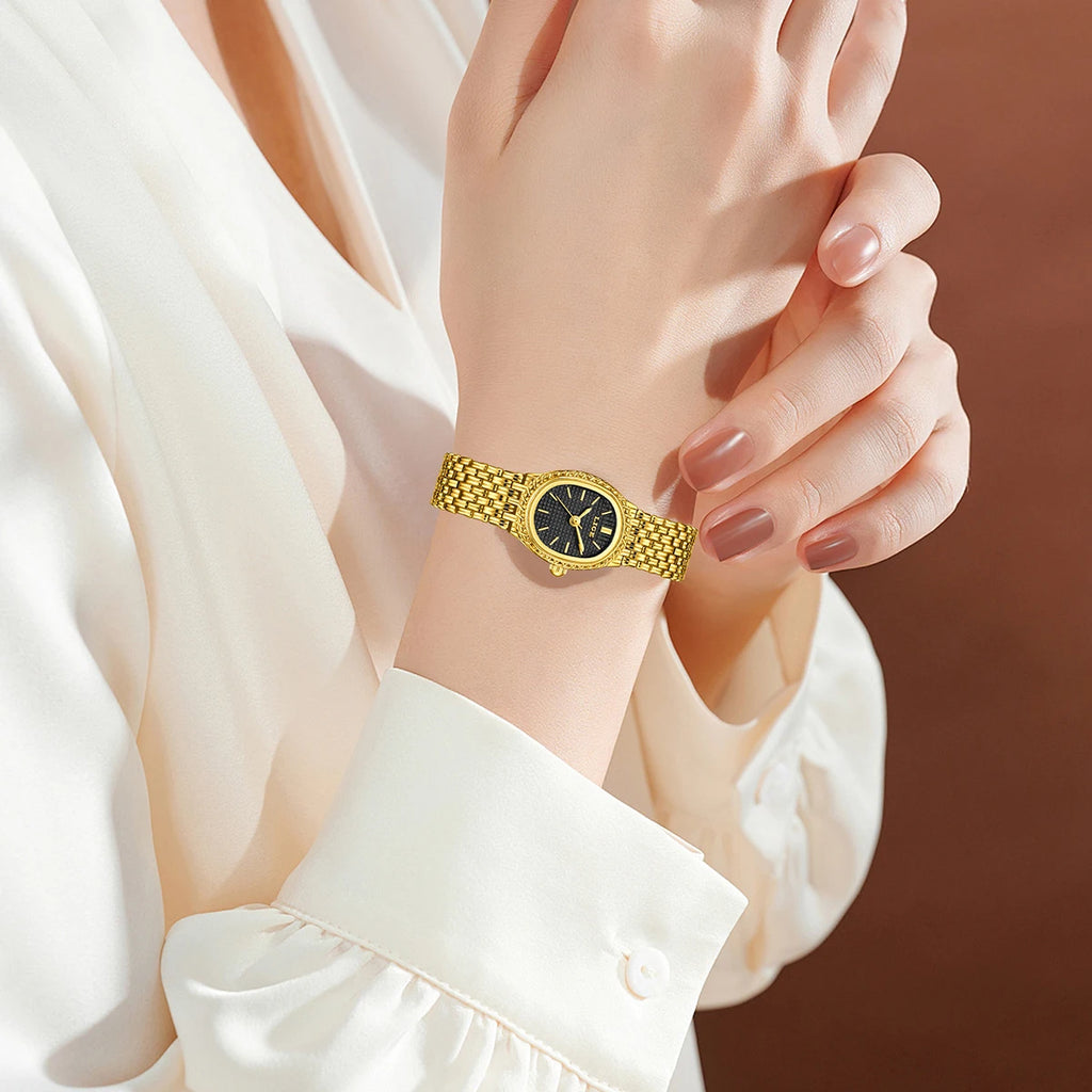 LIGE 2026 Elegant Quartz Woman Watch Classic Fashion Luxury Simple Dial Waterproof Ladies Bracelet Women's Wristwatch Clock Gift