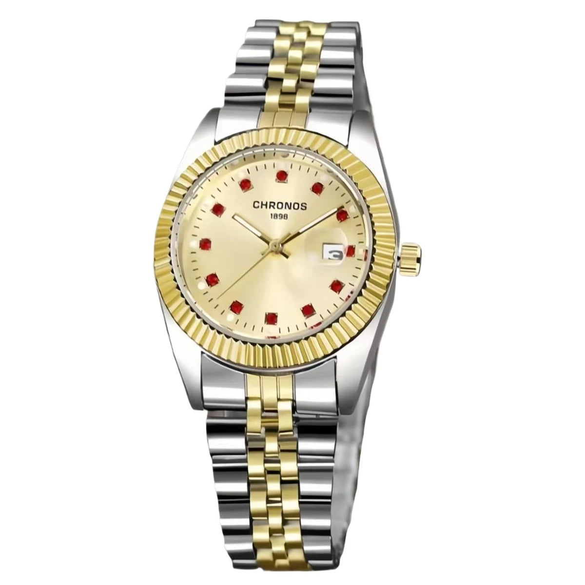 Luxury Brand New Women's Wristwatch Elegant Quartz Watch 32mm Ladies Fashion Waterproof Watches Stainless Steel Rhinestone Clock