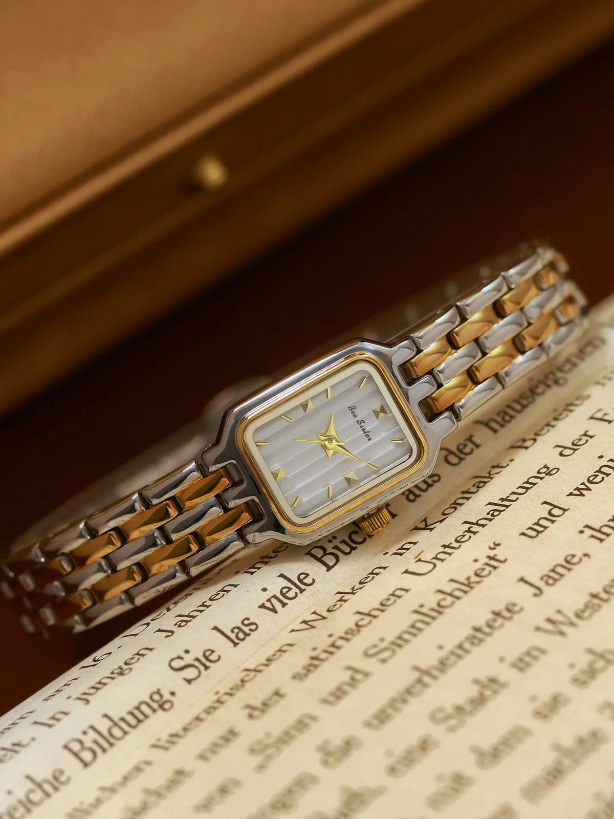 Women’s Fashion Square Small Dial Watch Stainless Steel Bracelet Luxury Quartz Wristwatch Simple Lady Dress Gift 2025 New