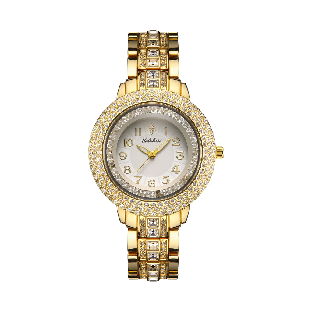 Luxury Rhinestone Bracelet Quartz Watch