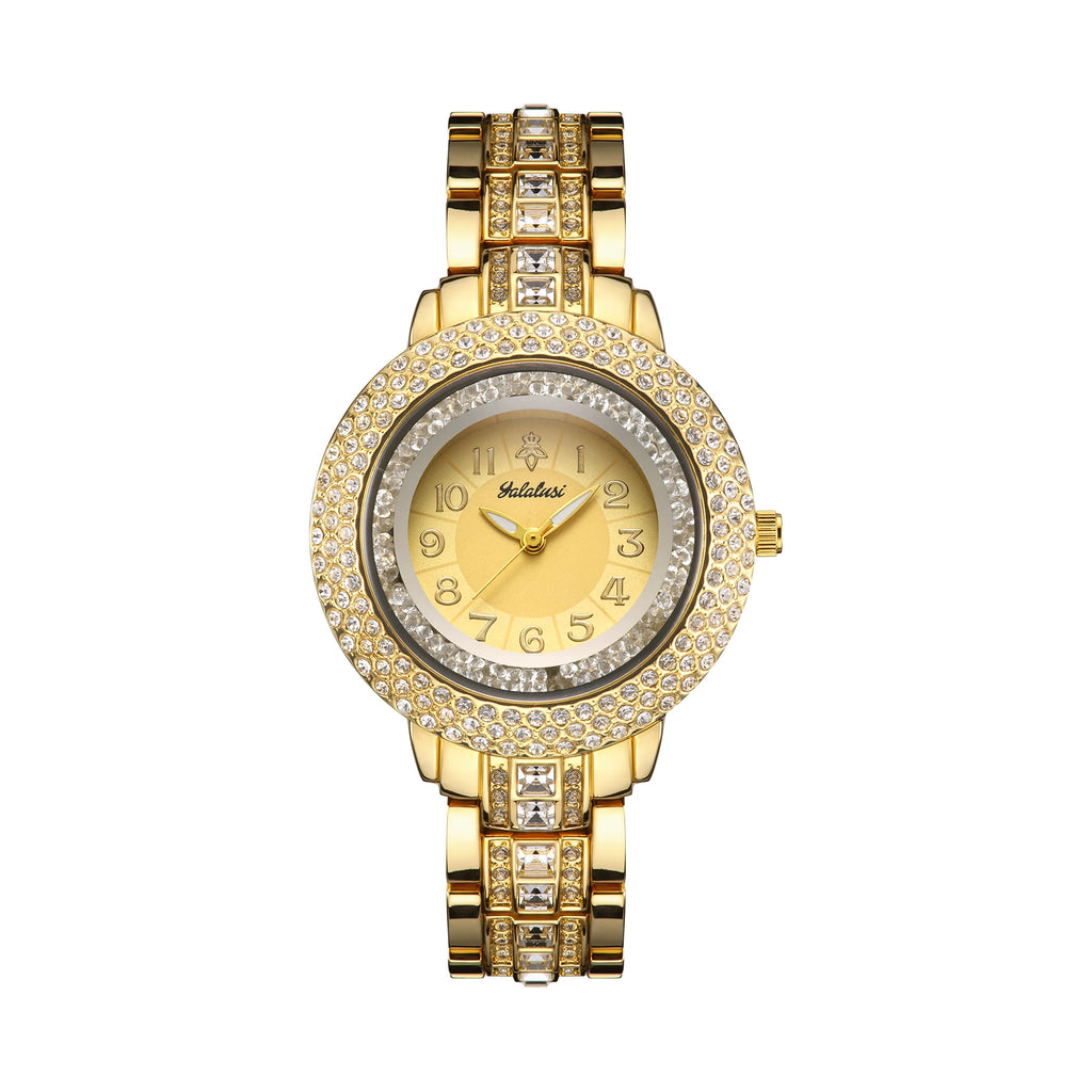Luxury Rhinestone Bracelet Quartz Watch