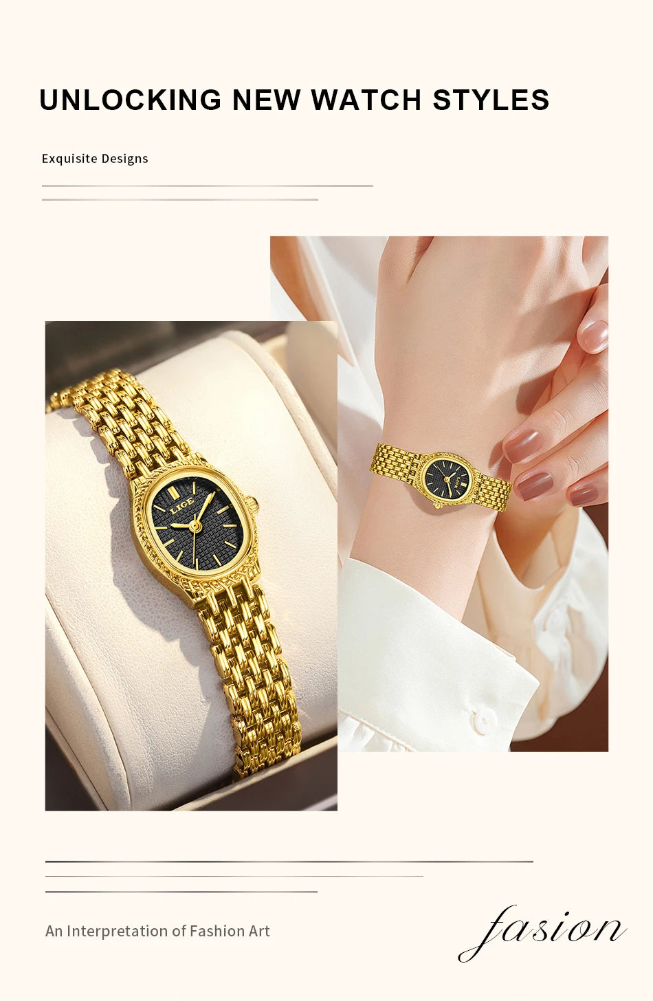 LIGE 2026 Elegant Quartz Woman Watch Classic Fashion Luxury Simple Dial Waterproof Ladies Bracelet Women's Wristwatch Clock Gift