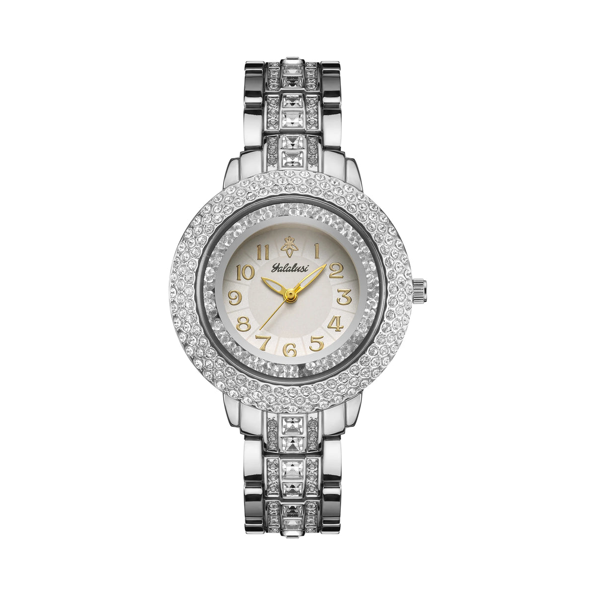 Luxury Rhinestone Bracelet Quartz Watch