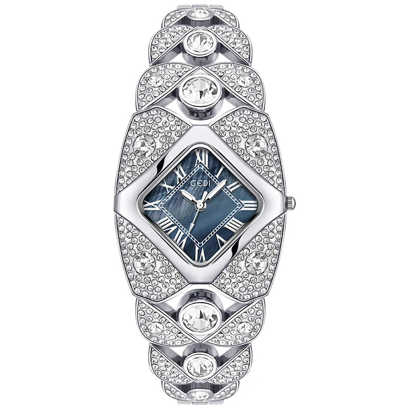 Elegant Rhinestone Ladies Bracelet Watch