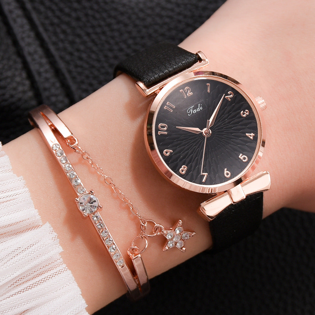Women Bracelet Set Quartz Watches For Women Rose Gold Magnetic Watch Ladies Pink Dial Wrist Watch Clock Female Relogio Feminino
