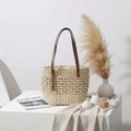Straw Beach Bag For Women Handmade