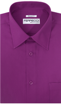 Ferrecci Virgo Purple Regular Fit Dress Shirt-0