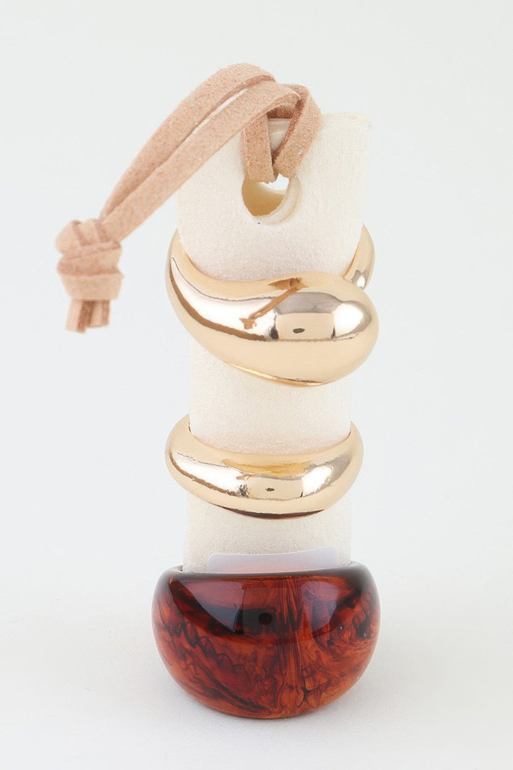 Women's Ring Set Modern Polished Marble Stone BYMANYC ® New York SCULPTURAL GEOMETRIC STACKABLE RINGS - New Collection-2